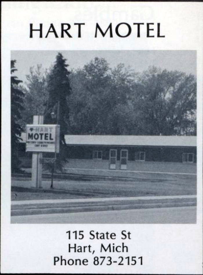 Hart Motel - 1979 High School Yearbook Ad (newer photo)